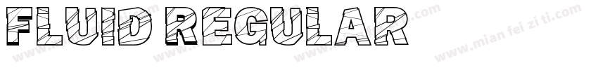 Fluid Regular字体转换